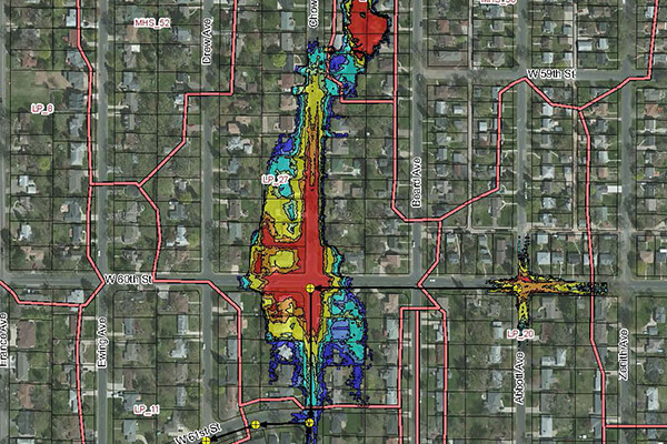 Barr conducted a stormwater system vulnerability assessment for 25 specific flood areas for the City of Edina.