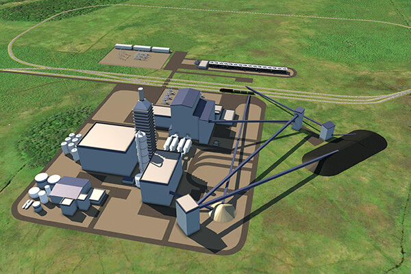 Barr submitted a Hybrid Gas/Coal Combustion (HGCC) power plant design for the Coal FIRST .